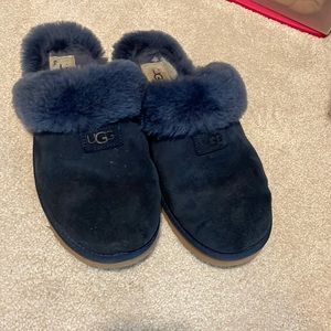 Authentic blue Ugg slippers size 9